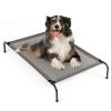 50"D x 31"W x 8"H Dog Bed Gray