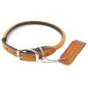 Circle T Leather Round Collar Tan