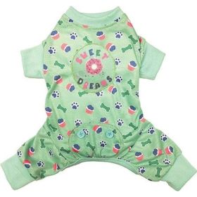 Fashion Pet Sweet Dreams Dog Pajamas Mint (Option: Xlarge)