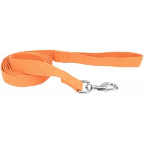 Coastal Pet New Earth Soy Dog Lead Pumpkin Orange (Option: 6 feet x 5/8"W)