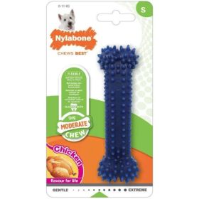 Nylabone Dental Chew Bone (Option: Chicken Flavor  Regular (1 Pack))