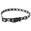 Pet Attire Styles Skulls Adjustable Dog Collar